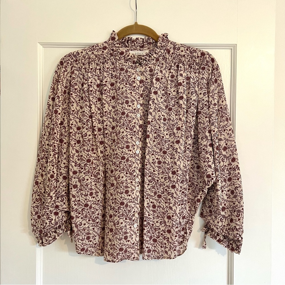Doen rose top mini earl floral size small